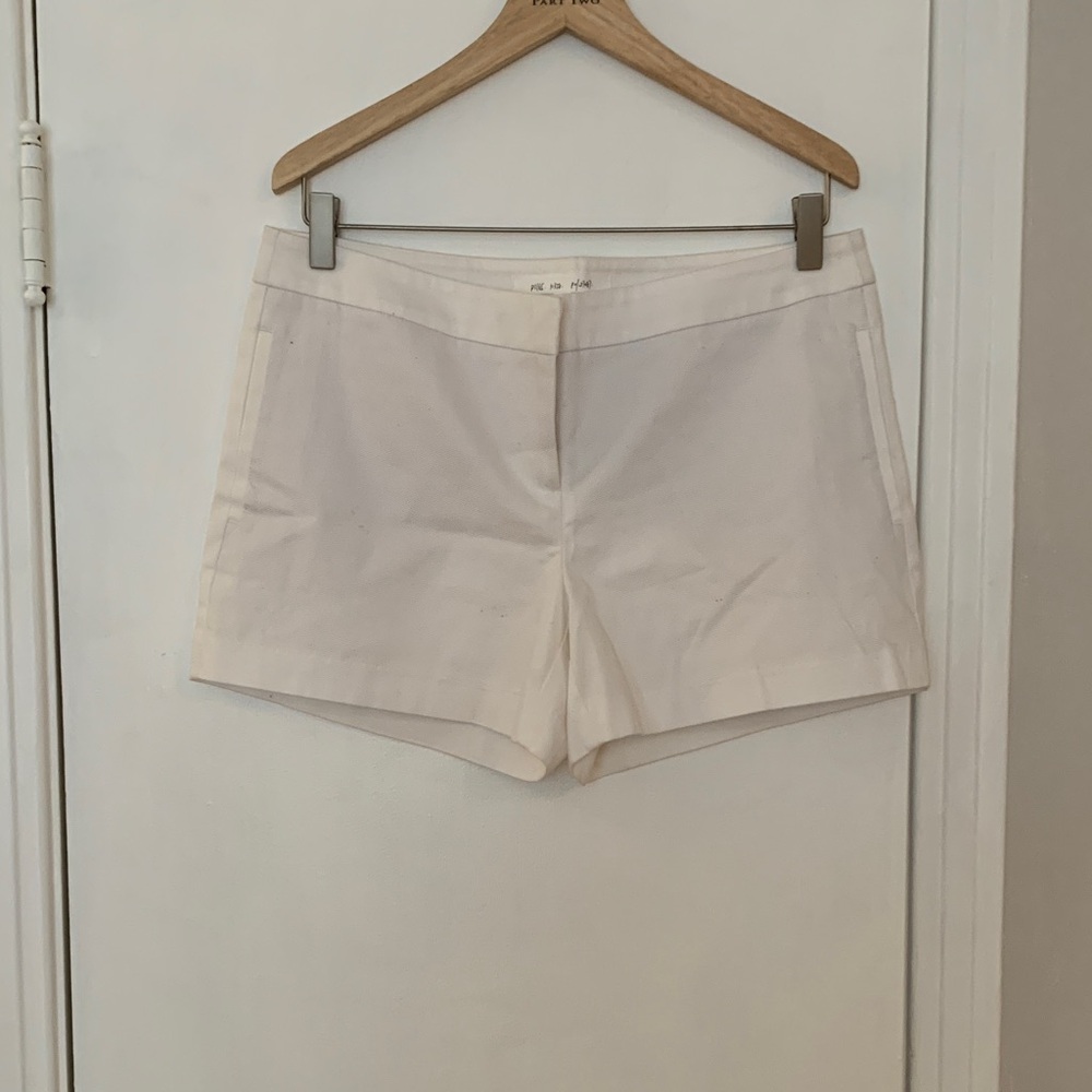 Women's Cream Shorts